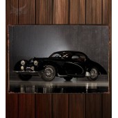 Металлическая табличка Talbot-Lago T150 C Teardrop Coupe by Figoni & Falaschi